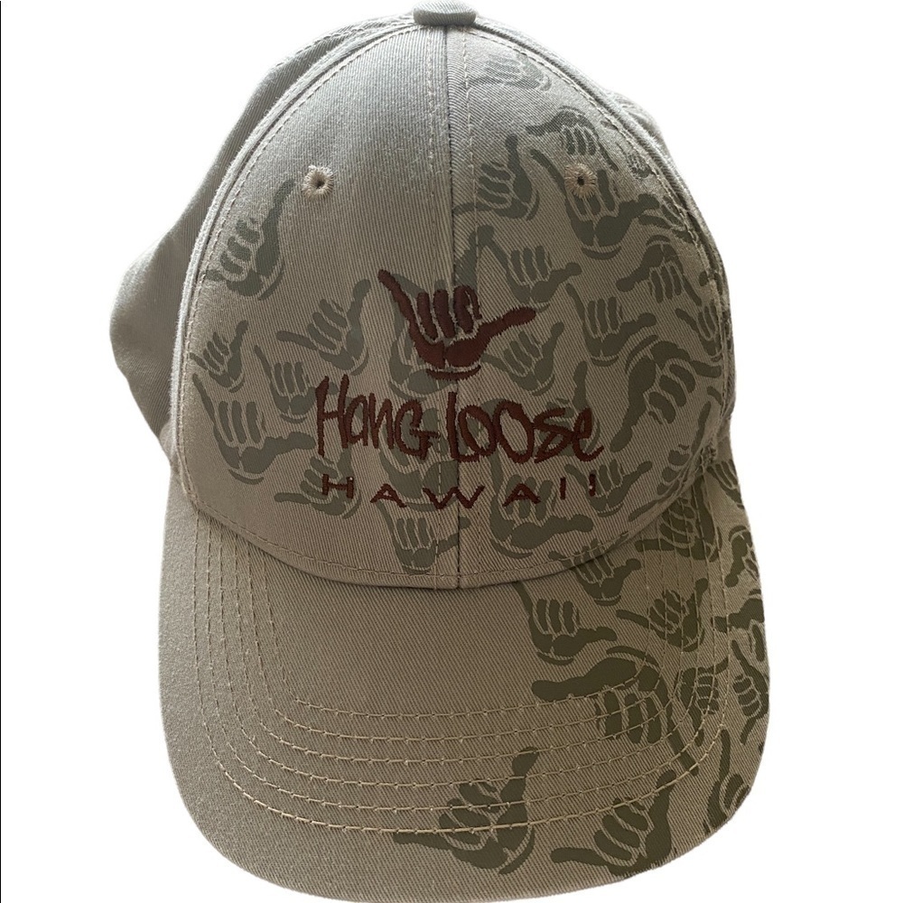 Hang Loose Hawaii Shaka Hat Cap Adjustable Strap Unisex One Size